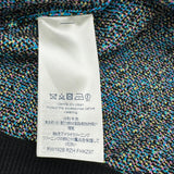 ルイ・ヴィトン LOUIS VUITTON モノグラム総柄ジャガードスカート FHKZ97 ブルー ウール レディース スカート