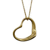 ティファニー TIFFANY＆CO オープンハートネックレス ゴールド 18K ジュエリー