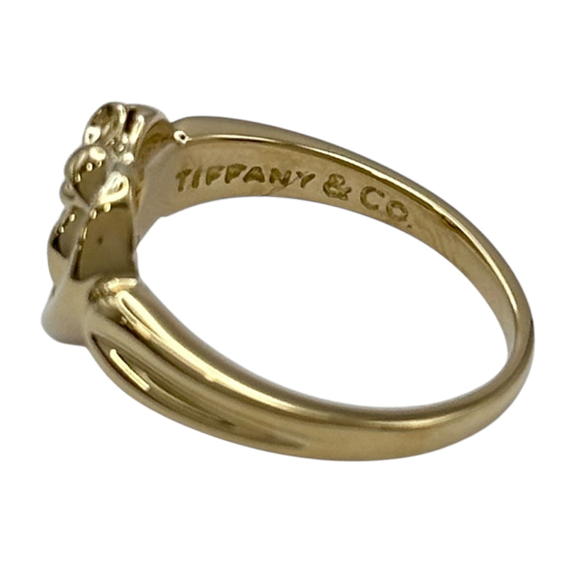 ティファニー TIFFANY＆CO ハートリボンリング ゴールド 750