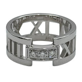 ティファニー TIFFANY＆CO アトラスダイヤリング ホワイトゴールド 750 ジュエリー