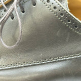 エルメス HERMES レザーレースアップ シューズ ブラウン レザー メンズ ドレスシューズ