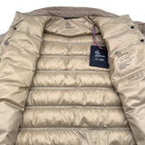 モンクレール MONCLER LAVACHEY ダウンジャケット ベージュ ナイロン メンズ ダウンジャケット