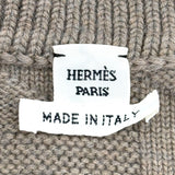 エルメス HERMES Hジャガードニットワンピース 4H2523D3 カーキ ウール レディース ワンピース
