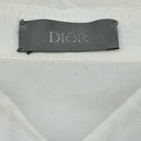 クリスチャン・ディオール Christian Dior ×空山基 ショートスリーブシャツ 933C536B1581 ホワイト コットン メンズ 半袖シャツ