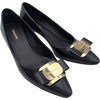 サルヴァトーレ・フェラガモ Salvatore Ferragamo ZELMA40 ヴァラリボンパンプス 0768707 ブラック レザー レディース パンプス