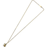 ミキモト MIKIMOTO スキーネックレス ゴールド K18 パール ジュエリー