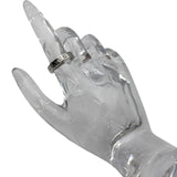 ブルガリ BVLGARI エッセンシャルバンドリング ホワイトゴールド 750 ジュエリー