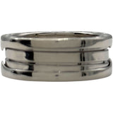 ブルガリ BVLGARI ビーゼロワンリング 3バンド(S) ホワイトゴールド 750 ジュエリー