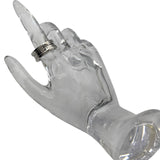 ブルガリ BVLGARI ビーゼロワンリング 3バンド(S) ホワイトゴールド 750 ジュエリー