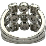 ブルガリ BVLGARI ルチアダイヤリング ホワイトゴールド 750 ジュエリー