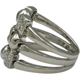 ブルガリ BVLGARI ルチアダイヤリング ホワイトゴールド 750 ジュエリー