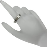 ブルガリ BVLGARI ビーゼロワンリング1バンド(XS) ホワイトゴールド 750 ジュエリー