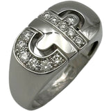 ブルガリ BVLGARI パレンテシダイヤリング ホワイトゴールド 750 ジュエリー