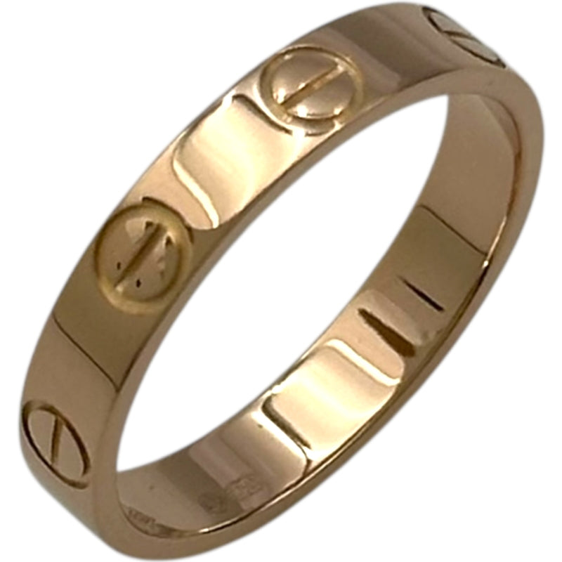 カルティエ Cartier ミニラブリング ピンクゴールド Au750 ジュエリー