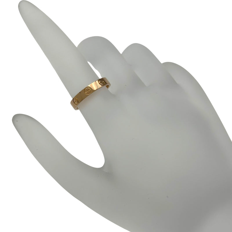 カルティエ Cartier ミニラブリング ピンクゴールド Au750 ジュエリー