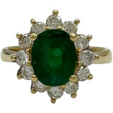 エメラルドリング ゴールド 750 エメラルド ジュエリー