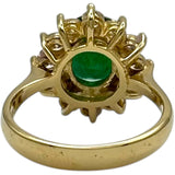 エメラルドリング ゴールド 750 エメラルド ジュエリー