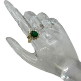 エメラルドリング ゴールド 750 エメラルド ジュエリー