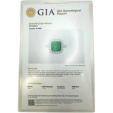 エメラルドリング プラチナ Pt900 エメラルド ジュエリー