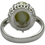 クリソベリルキャッツアイリング プラチナ Pt900 クリソベリル ジュエリー