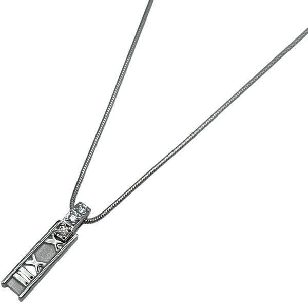 ティファニー TIFFANY＆CO アトラスバー ダイヤネックレス ホワイト