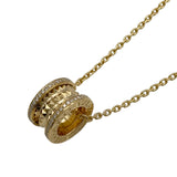 ブルガリ BVLGARI ビーゼロワンロックネックレス ゴールド Au750 ジュエリー