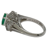 エメラルドリング プラチナ Pt900 ジュエリー