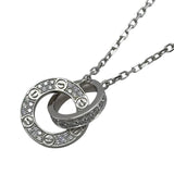 カルティエ Cartier ラブネックレス ホワイトゴールド Au750 ダイヤモンド ジュエリー