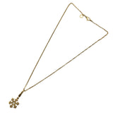 ブルガリ BVLGARI スノーフレークネックレス ゴールド 750 ダイヤモンド ジュエリー