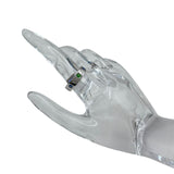 ブルガリ BVLGARI ローマンソルベリング ホワイトゴールド Au750 サファイア ジュエリー