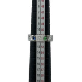 ブルガリ BVLGARI ローマンソルベリング ホワイトゴールド Au750 サファイア ジュエリー