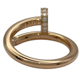 カルティエ Cartier ジュストアンクルダイヤリング ピンクゴールド Au750 ダイヤモンド ジュエリー