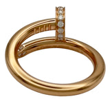 カルティエ Cartier ジュストアンクルダイヤリング ピンクゴールド Au750 ダイヤモンド ジュエリー