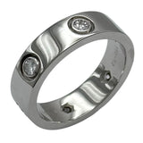 カルティエ Cartier ラブリング フルダイヤ ホワイトゴールド 750 ダイヤモンド ジュエリー