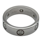 カルティエ Cartier ラブリング フルダイヤ ホワイトゴールド 750 ダイヤモンド ジュエリー