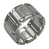 カルティエ Cartier タンクフランセーズダイヤリングLM ホワイトゴールド 750 ダイヤモンド ジュエリー