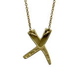 ティファニー TIFFANY＆CO キスネックレス ゴールド 750 ジュエリー