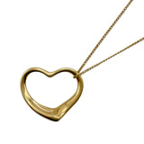 ティファニー TIFFANY＆CO オープンハートネックレス ゴールド 750 ジュエリー