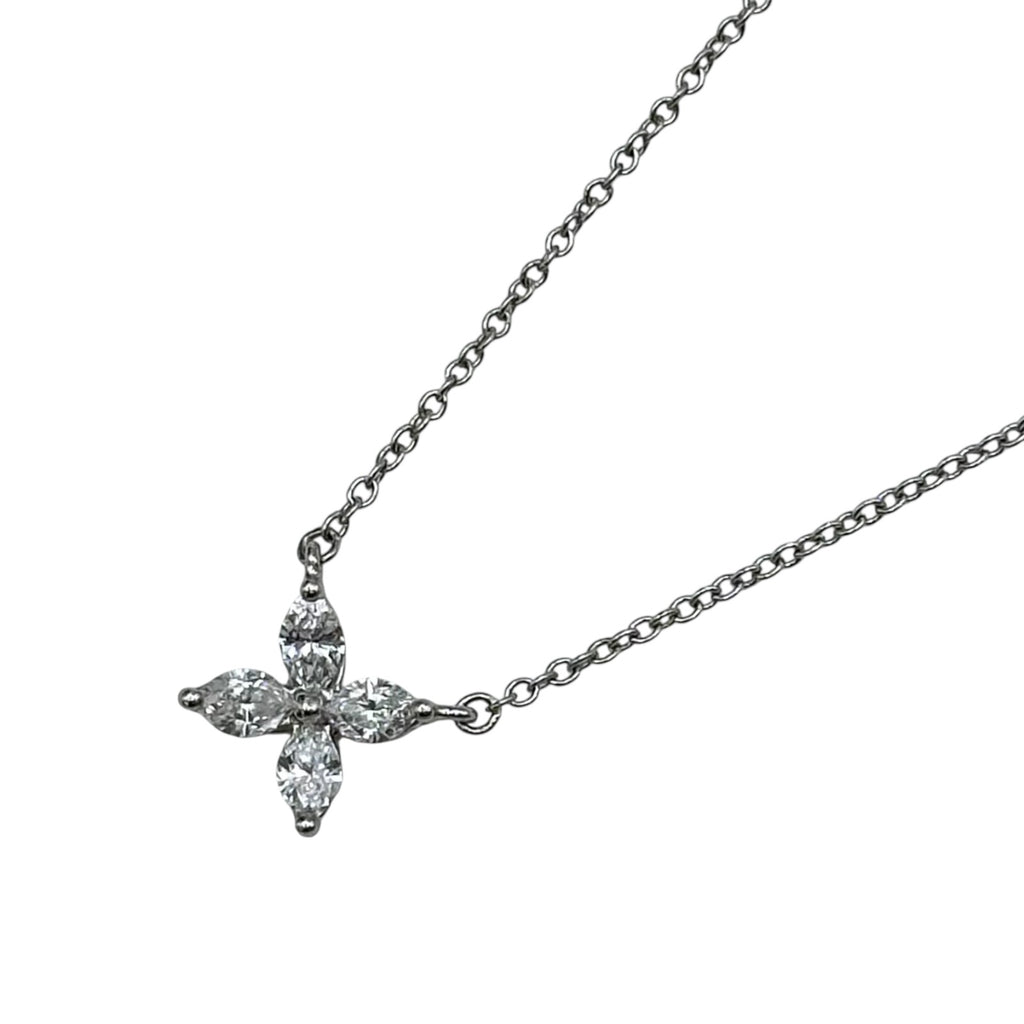 ティファニー TIFFANY＆CO ヴィクトリアダイヤネックレス プラチナ