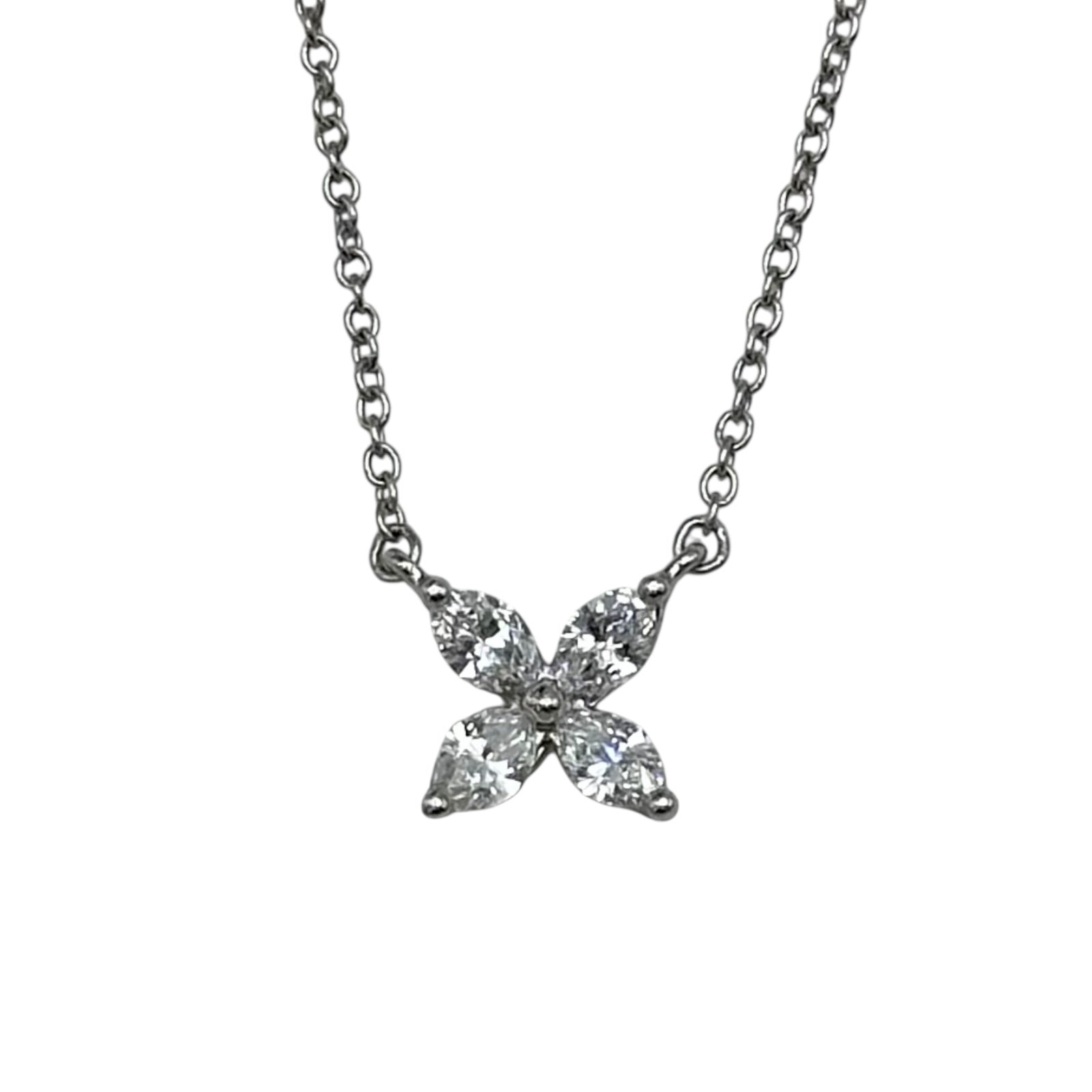 ティファニー TIFFANY＆CO ヴィクトリアダイヤネックレス プラチナ