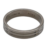 カルティエ Cartier ヴァンドームリング ホワイトゴールド Au750 ジュエリー
