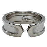 カルティエ Cartier C2リングSM ホワイトゴールド 750 ジュエリー