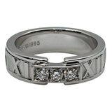 ティファニー TIFFANY＆CO アトラスダイヤリング ホワイトゴールド 750 ジュエリー
