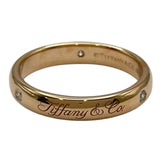 ティファニー TIFFANY＆CO ロゴリング ピンクゴールド Au750 ジュエリー