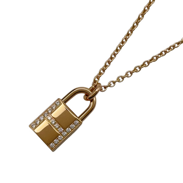 箱付き未使用 エルメス レアカラー キュリオジテ ロングネックレス ゴールド エルメス HERMES ケリーカデナネックレス ピンクゴールド Au750