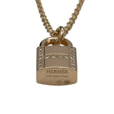 エルメス HERMES ケリーカデナネックレス ピンクゴールド Au750 ジュエリー