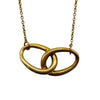 ティファニー TIFFANY＆CO ダブルループネックレス ゴールド 18K ジュエリー