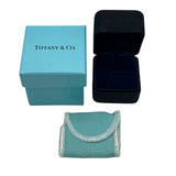 ティファニー TIFFANY＆CO Vバンドリング プラチナ Pt950 ジュエリー