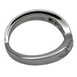 ティファニー TIFFANY＆CO Vバンドリング プラチナ Pt950 ジュエリー