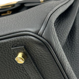 エルメス HERMES バーキン25 K刻印 ブラック ゴールド金具 トゴ レディース ハンドバッグ
